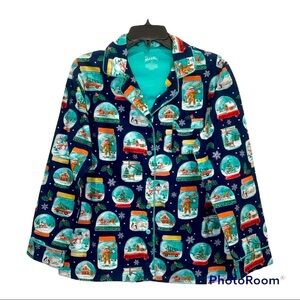 𝅺NICK & NORA  Sz Medium TOP Sock Monkey Snow Globes